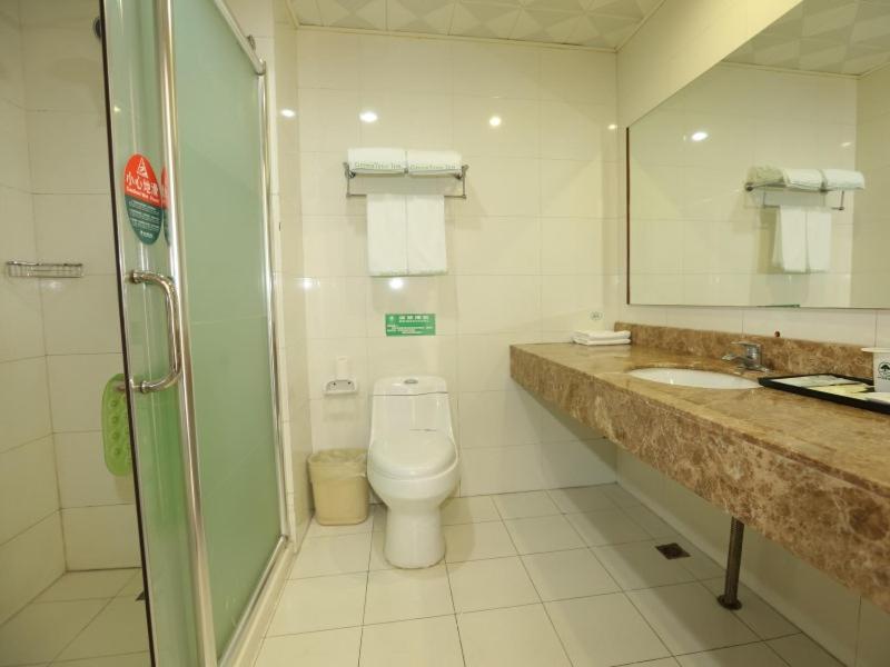 Greentree Inn Tianjin Wuqing Distric Bohai Market Eksteriør bilde