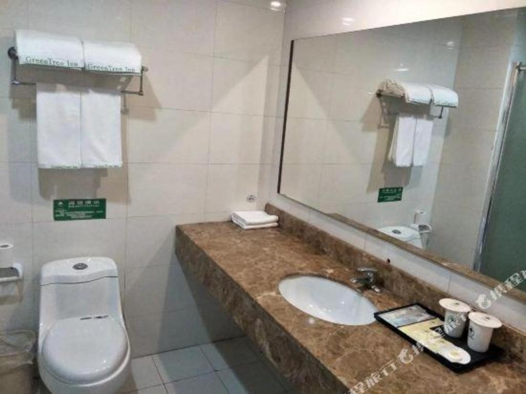 Greentree Inn Tianjin Wuqing Distric Bohai Market Eksteriør bilde