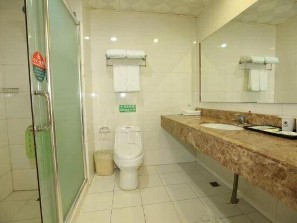 Greentree Inn Tianjin Wuqing Distric Bohai Market Eksteriør bilde