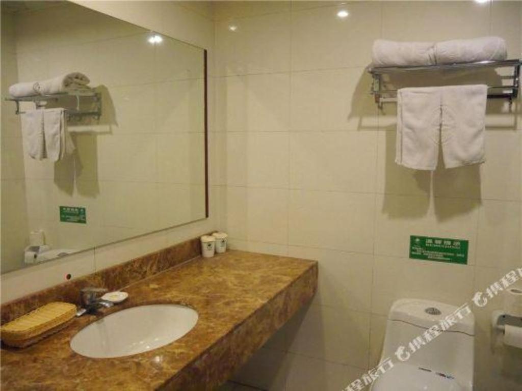 Greentree Inn Tianjin Wuqing Distric Bohai Market Eksteriør bilde