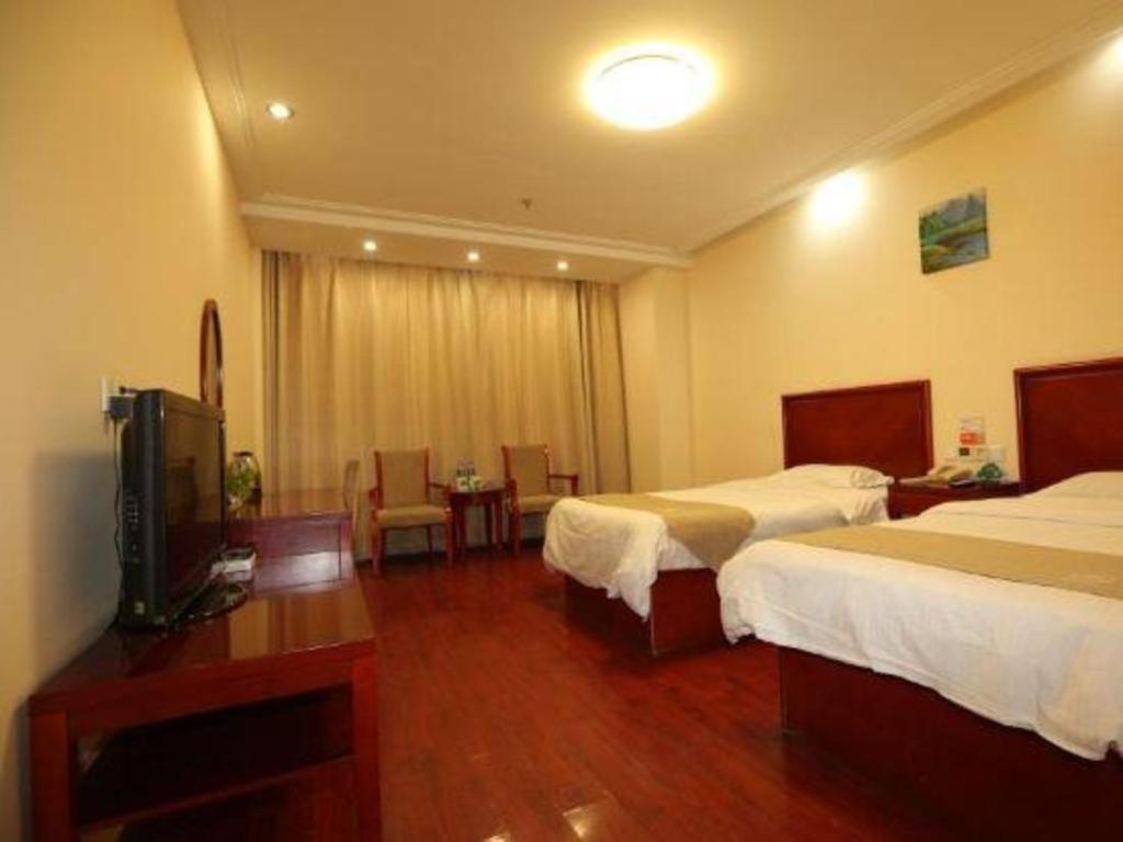 Greentree Inn Tianjin Wuqing Distric Bohai Market Eksteriør bilde