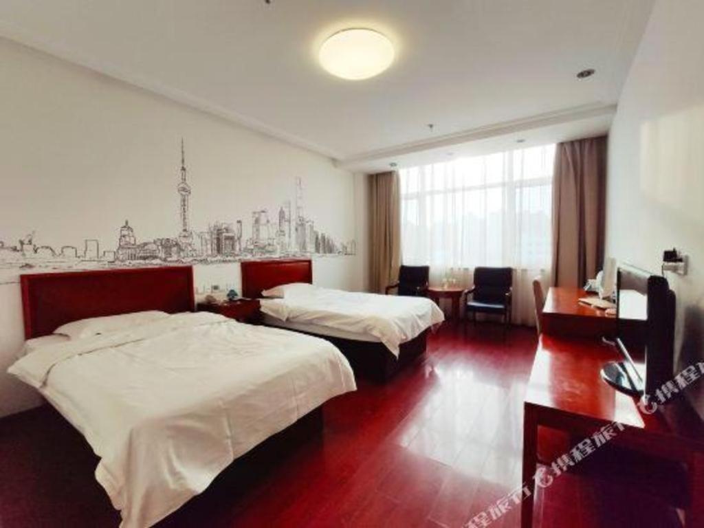 Greentree Inn Tianjin Wuqing Distric Bohai Market Eksteriør bilde