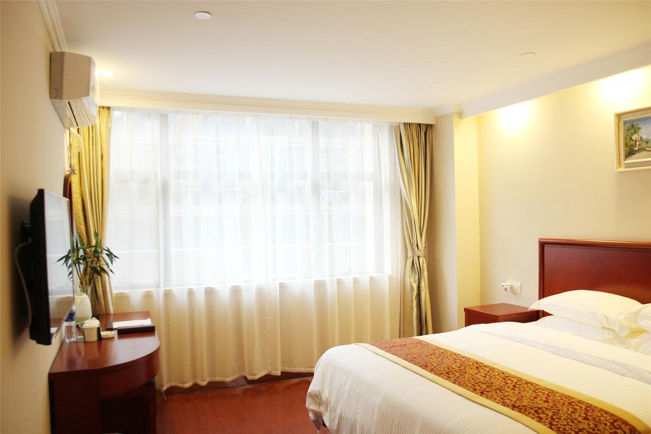Greentree Inn Tianjin Wuqing Distric Bohai Market Eksteriør bilde
